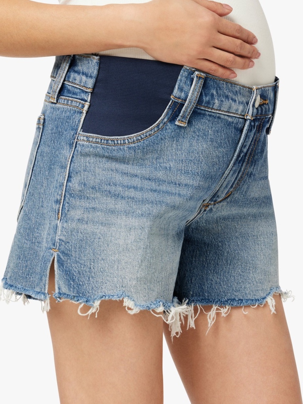 Joe’s Jeans Ozzie Maternity denim shorts
